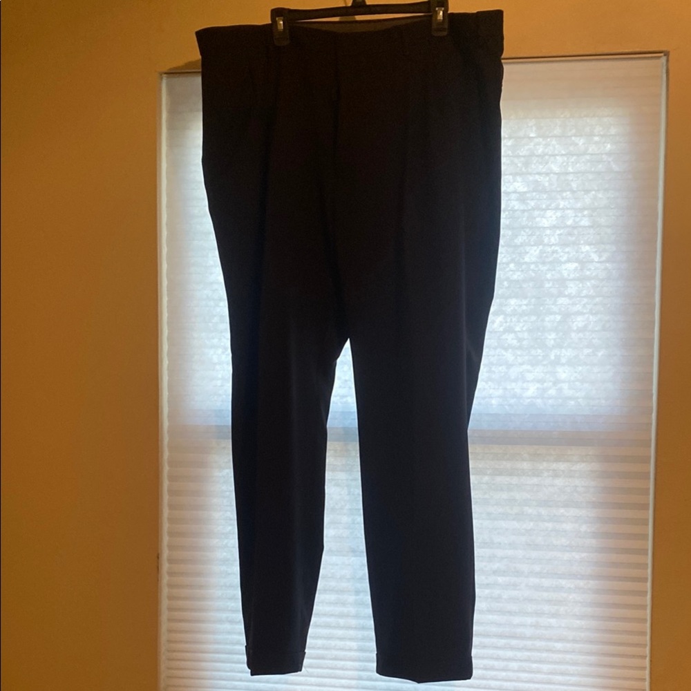 Haggar Black Dress Pants Slim Fit